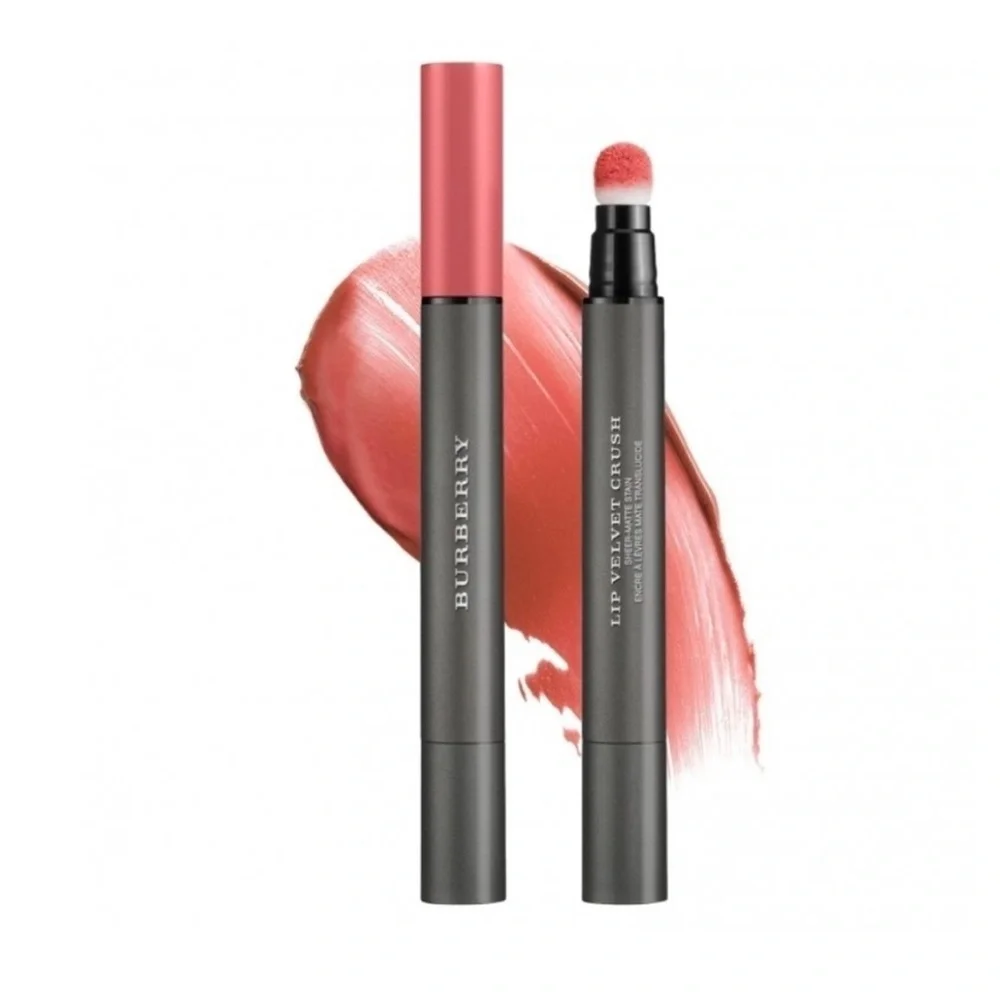 Burberry Lip Velvet Crush - Sheer-Matte Stain 16 Copper Pink NIB